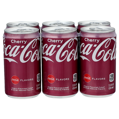 Coca-Cola Cherry Coke - 7.5 Fluid Ounce - 6 Count