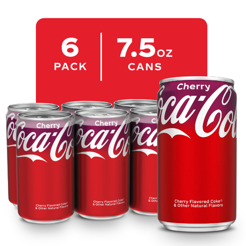 Coca-Cola Cherry Soda Soft Drink - 45 Fluid Ounce Image 1 of 4