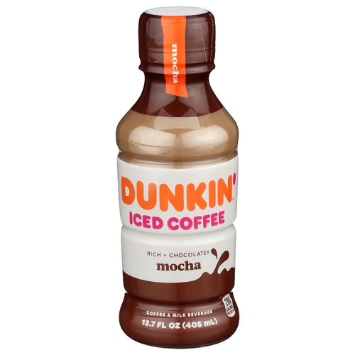 Dunkin' Rich + Chocolatey Mocha Iced Coffee - 13.7 Fluid Ounce