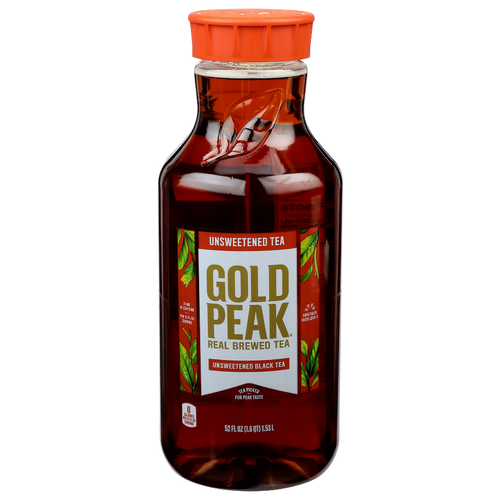 Gold Peak Unsweetened Black Tea - 52 Fluid Ounce