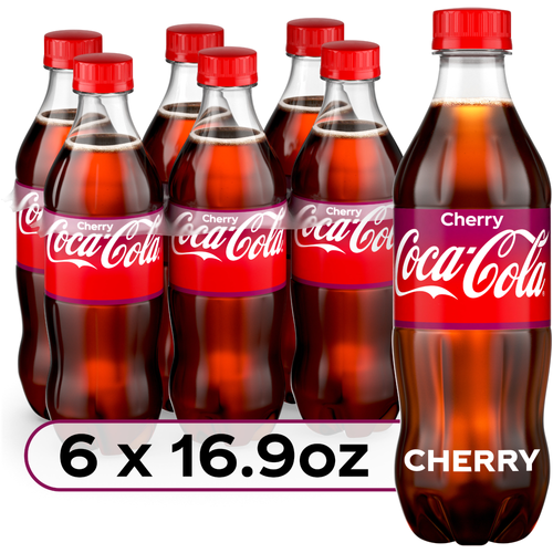 Coca-Cola Cherry Soda Soft Drink - 101.4 Fluid Ounce Image 1 of 4