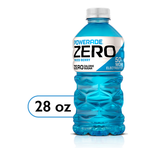 Powerade Zero Sugar Mixed Berry Sports Drink Bottle - 28 Fluid Ounce Image 1 of 4