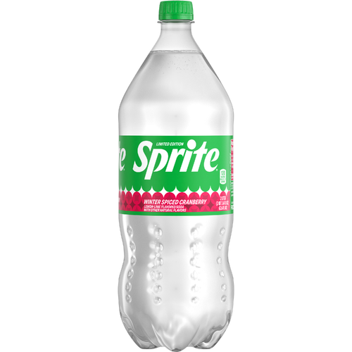 Sprite  Winter Spiced Cranberry Soda Soft Drink - 67.6 Fluid Ounce