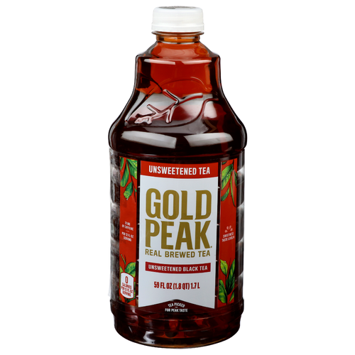 Gold Peak Unsweetened Black Tea - 59 Fluid Ounce