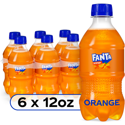 Fanta Orange Soda Bottles - 72 Fluid Ounce Image 1 of 4