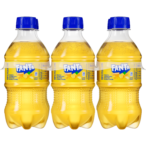 Fanta Pineapple Soda Bottles - 72 Fluid Ounce Image 1 of 2