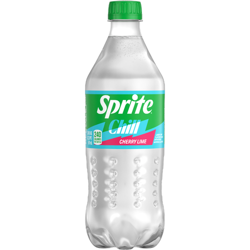 Sprite Chill Cherry Lime Soda Bottle - 20 Fluid Ounce Image 1 of 2