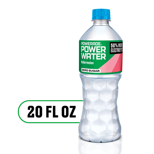 Powerade Zero Sugar Watermelon Enhanced Water Bottle - 20 Fluid Ounce