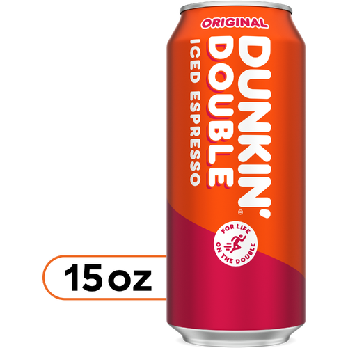 Dunkin' Double Original Iced Espresso Can - 15 Fluid Ounce Image 1 of 4