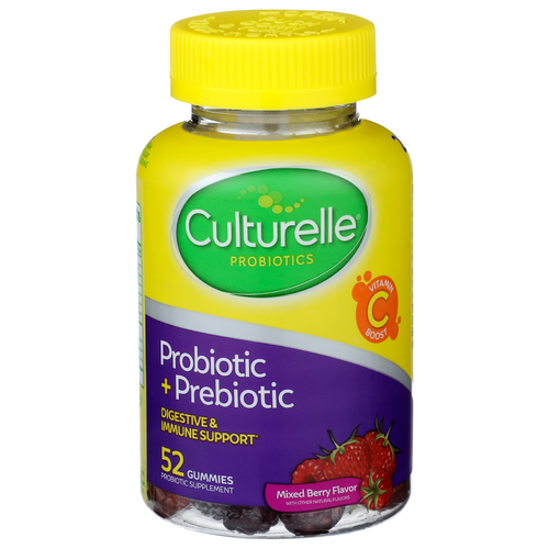 Culturelle Mixed Berry Flavor Probiotic + Prebiotic - 52 Count