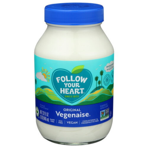 Follow Your Heart Creamy Original Vegenaise - 32 Fluid Ounce Image 1 of 4