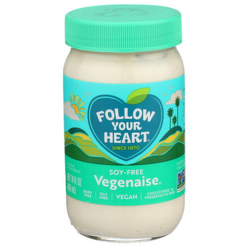 Follow Your Heart Creamy Soy-Free Vegenaise - 14 Fluid Ounce Image 1 of 4