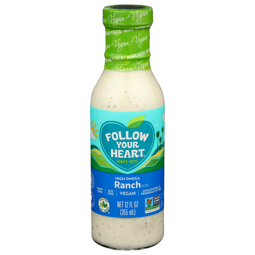 Follow Your Heart Creamy Vegan Ranch Dressing - 12 Fluid Ounce