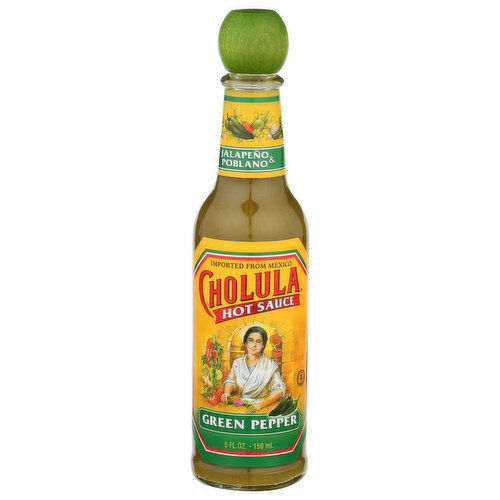 Cholula Green Pepper Hot Condimenthot Sauce - 5 Fluid Ounce
