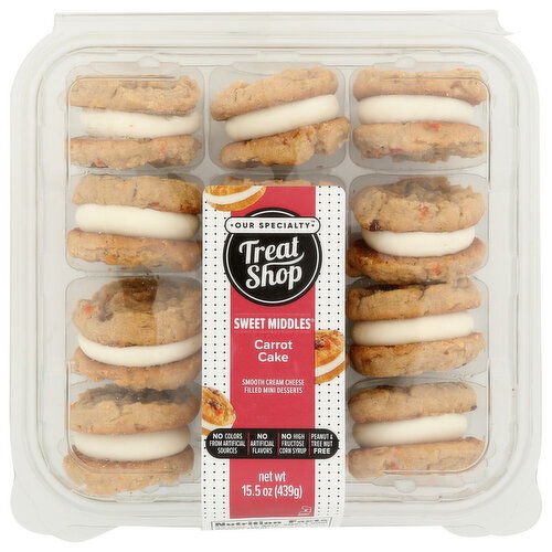 Our Specialty Treat Shop Cookies Carrot Cake - 15.5 Ounce Image 1 of 2
