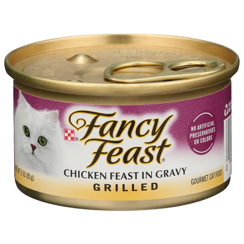 Fancy Feast Chicken In Gravy Grilled Gourmet Cat Food - 3 Ounce