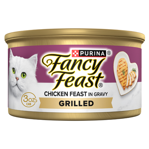 Purina Fancy Feast Grilled Chicken Wet Cat Food In Gravy - 3 Ounce