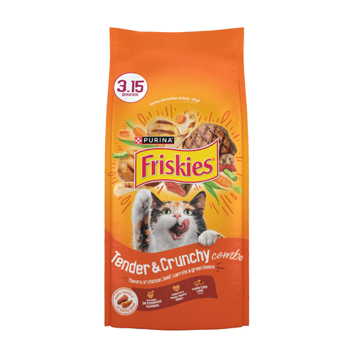 Purina Friskies Tender And Crunchy Combo With Flavors Of Chicken - 3.15 Pound Image 1 of 4