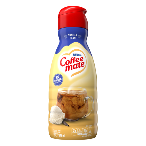 Coffee mate Vanilla Bean Flavored Creamer, Non-Dairy, Gluten-Free, 63 Servings - 32 Ounce