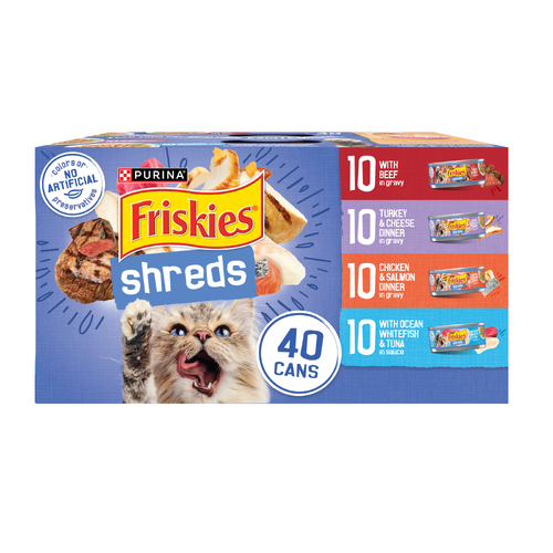 Purina Friskies Wet Cat Food Variety Pack - 13.75 Pound