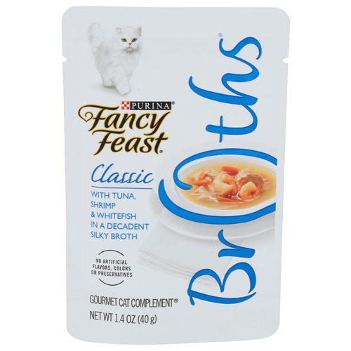 Purina Fancy Feast Classic Broths - 1.4 Ounce