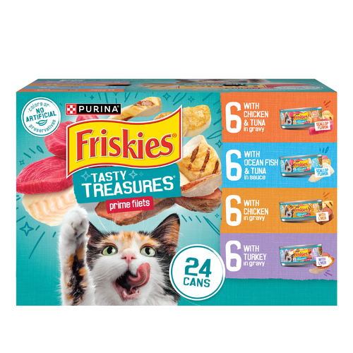 Purina Friskies Wet Cat Food Variety Pack - 8.25 Pound