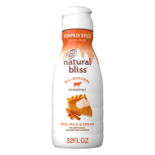 Nestle Coffee Mate Pumpkin Spice Natural Bliss Creamer - 32 Fluid Ounce