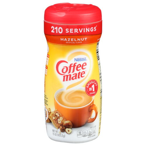 Nestle Coffee Mate Hazelnut Creamer - 0.071 Ounce - 210 Count