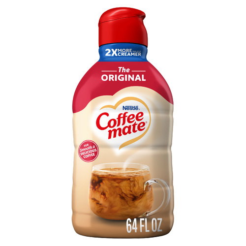 Coffee mate Original Flavored Creamer, Non-Dairy, Gluten-Free, 126 Servings - 64 Ounce