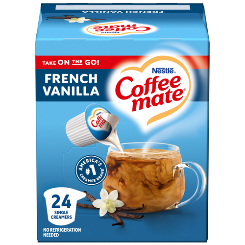 Coffee mate French Vanilla Liquid Creamer Singles - 9 Ounce Image 1 of 3