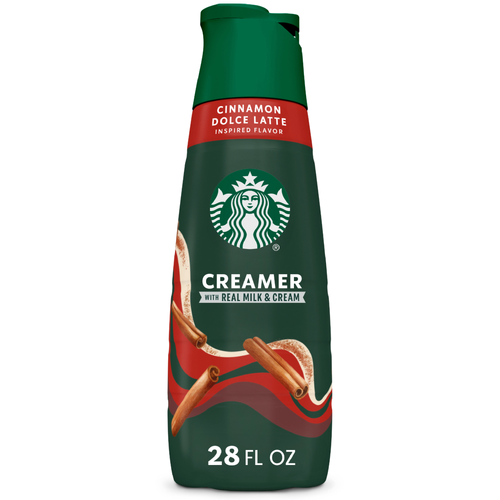 Starbucks Cinnamon Dolce Flavored Coffee Creamer, Inspired By Latte - 28 Ounce