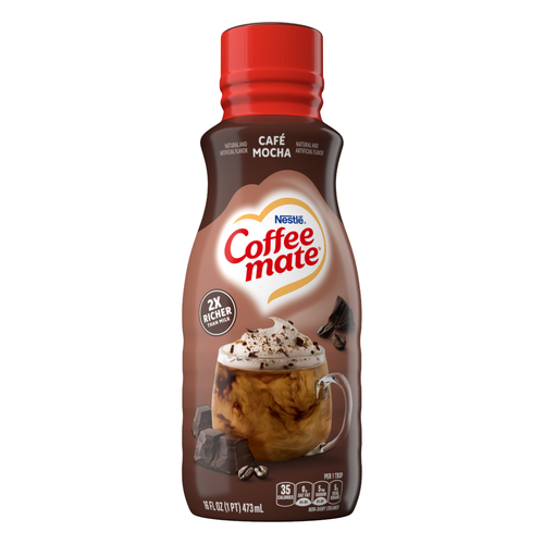 Coffee mate Café Mocha Flavored Creamer, Non-Dairy, Gluten-Free, 32 Servings - 16 Ounce
