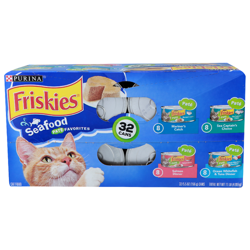 Purina Friskies Cat Food - 5.5 Ounce - 32 Count
