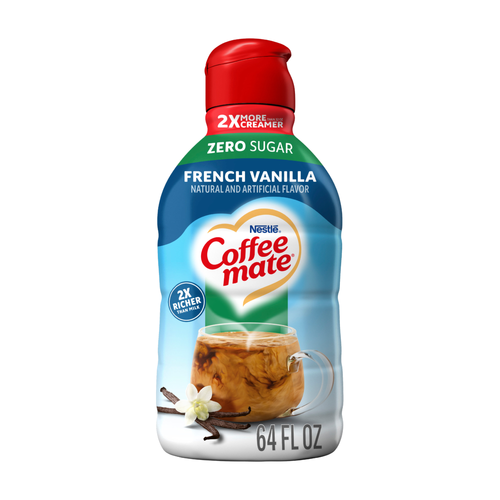 Nestlé Coffee mate Zero Sugar French Vanilla Flavored Creamer - 64 Ounce