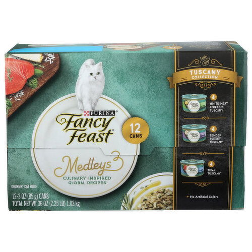 Purina Cat Food Fancy Feast Medleys - 3 Ounce - 12 Count