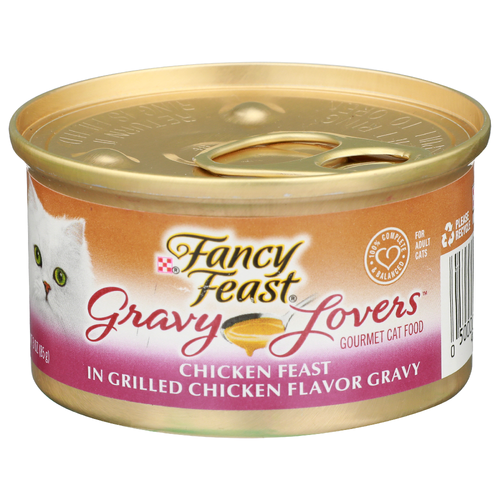 Fancy Feast Chicken In Grilled Flavor Gravy Lovers Gourmet Cat Food - 3 Ounce