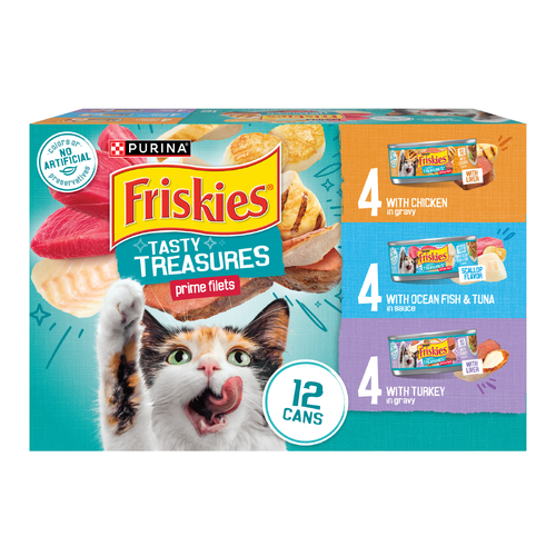 Purina Friskies Wet Cat Food Variety Pack - 4.13 Pound