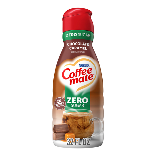 Nestlé Coffee mate Zero Sugar Chocolate Caramel Flavored Creamer - 32 Ounce