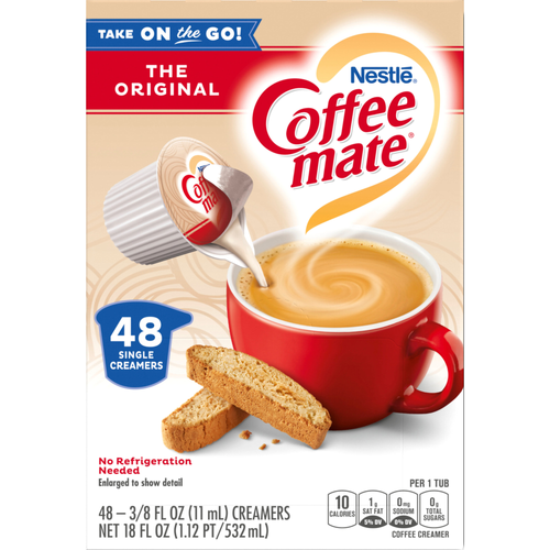 Coffee mate Nestle Original Liquid Creamer Singles - 18 Ounce