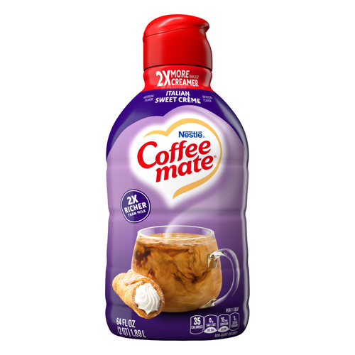 Coffee mate Italian Sweet Crème Flavored Creamer, Gluten-Free, 126 Servings - 64 Ounce