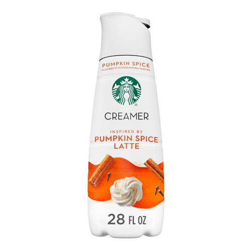 Starbucks Pumpkin Spice Flavored Coffee Creamer, Inspired By Latte, Dairy - 28 Ounce