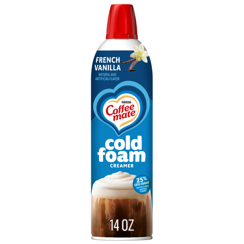 Nestlé Coffee mate French Vanilla Flavored Cold Foam Creamer - 14 Ounce