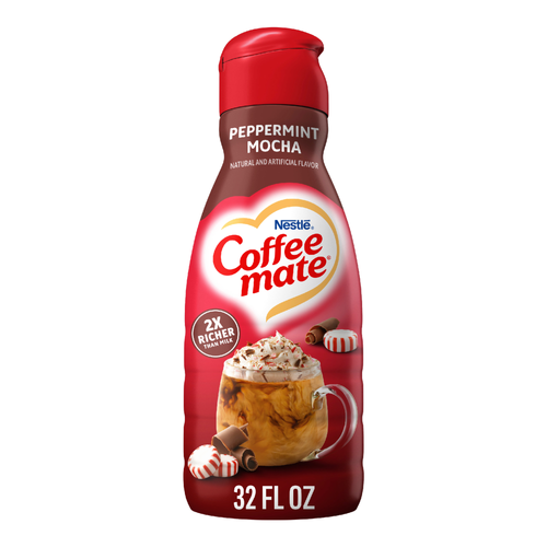 Nestle Coffee Mate Peppermint Mocha Creamer - 32 Fluid Ounce Image 1 of 5