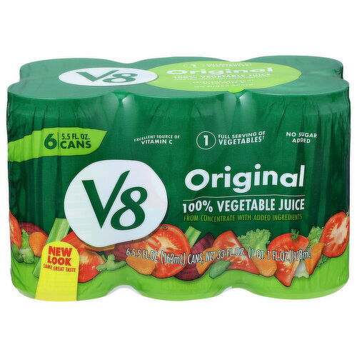 V8 Original Vegetable Juice - 33 Fluid Ounce - 1 Count