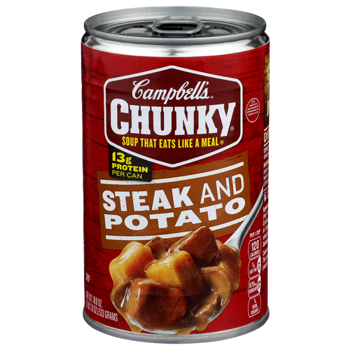 Campbell's Chunky Steak And Potato Soup - 18.8 Ounce
