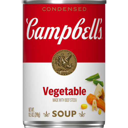 Campbell's Condensed Vegetable With Beef Stock Soup - 10.5 Ounce Image 1 of 2