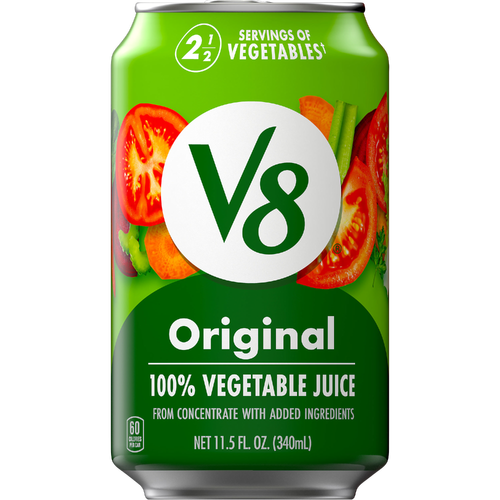 V8 Original 100% Vegetable Juice - 11.5 Fluid Ounce Image 1 of 2