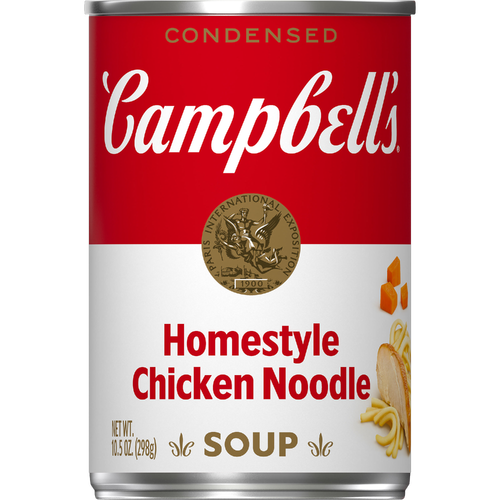 Campbell's Condensed Homestyle Chicken Noodle Soup - 10.5 Ounce Image 1 of 2