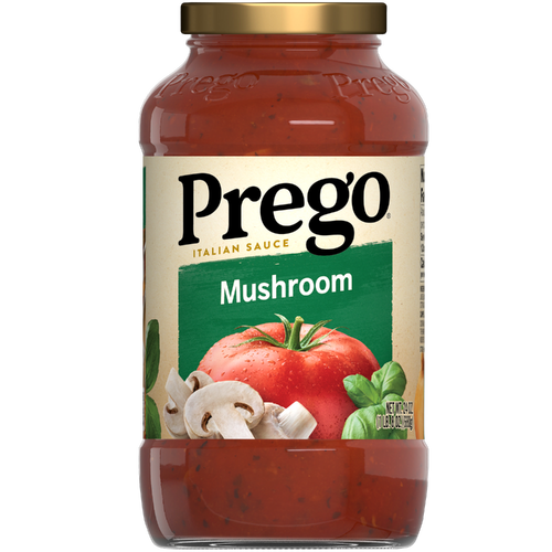 Prego Mushroom Pasta Sauce - 24 Ounce Image 1 of 2