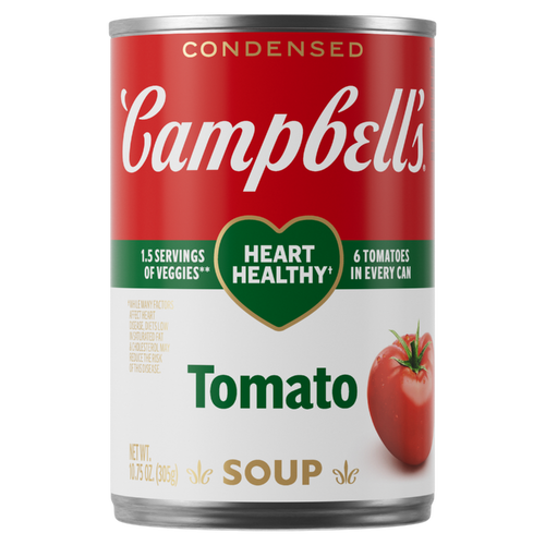 Campbell's Condensed Heart Healthy Tomato Soup - 10.75 Ounce Image 1 of 2